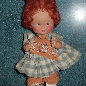 Vintage Goebel Hummel Raggy Muffin Doll By Charlot Byj Good Luck Ginger 1957